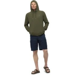 Norrona Warm2 Hood Hoodie Heren - Olive Night -Norrona norrona warm2 hood men olive night 6 903993