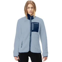 Norrona Warm3 Jas Dames - Blue Fog