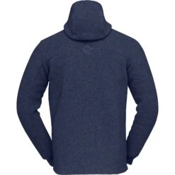 Norrona Warmwool3 Hood Jas Heren - Indigo Night -Norrona norrona warmwool3 hood jacket men indigo night 2 1258996