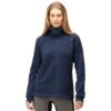 Norrona Warmwool3 Hood Jas Dames - Indigo Night